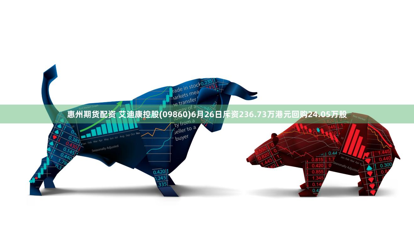 惠州期货配资 艾迪康控股(09860)6月26日斥资236.73万港元回购24.05万股